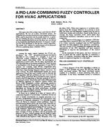 IN-91-09-2 — A PID-Law-Combining Fuzzy Controller for HVAC Applications