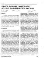 CH-93-17-4 — Indoor Thermal Environment of Cold Air Distribution Systems