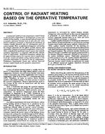 IN-91-10-1 — Control of Radiant Heating Based on the Operative Temperature