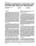 IN-91-13-2 — ASHRAE Standard 90.2 Envelope Load Factors and Trade-Off Procedures
