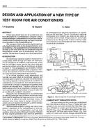 3323 — Design and Application of a New Type of Test Room for Air Conditioners