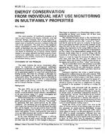 NY-91-01-2 — Energy Conservation from Individual Heat Use Monitoring in Multifamily Properties