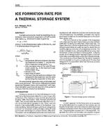 3348 — Ice Formation Rate for a Thermal Storage System