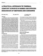 AT-90-06-2 — A Practical Approach to Thermal Comfort Surveys in Homes and Offices
