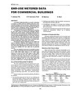 AT-90-11-3 — End-Use Metered Data for Commercial Buildings