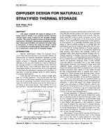 AT-90-13-4 — Diffuser Design for Naturally Stratified Thermal Storage