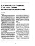 AT-90-23-4 — Quality and Quality Assurance in the United Kingdom and the European Single Market