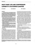 AT-90-29-3 — Heat Pump Life and Compressor Longevity in Diverse Climates