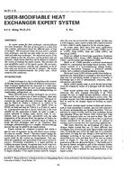 IN-91-01-3 — User-Modifiable Heat Exchanger Expert System