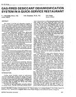 NY-91-08-4 — Gas-Fired Desiccant Dehumidification System in a Quick-Service Restaurant