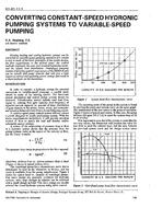 NY-91-11-1 — Converting Constant-Speed Hydronic Pumping Systems to Variable-Speed Pumping