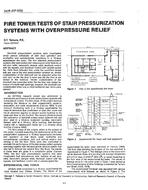 3426 (RP-559) — Fire Tower Tests of Stair Pressurization Systems with Overpressure Relief