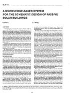 SL-90-03-4 — A Knowledge-Based System for the Schematic Design of Passive Solar Buildings