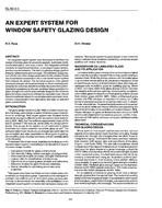 SL-90-03-5 — An Expert System for Window Safety Glazing Design