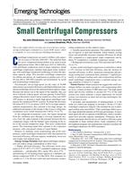 Emerging Technologies: Small Centrifugal Compressors