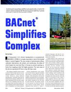 BACnetÃ‚Â® Simplifies Complex