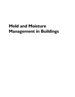 Mold and Moisture Management in Buildings