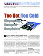 Too Hot  Too Cold: Diagnosing Occupant Complaints