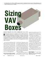 Sizing VAV Boxes