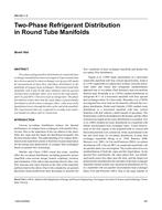 AN-04-01-3 Ã¢Â€Â“ Two-Phase Refrigerant Distribution in Round Tube Manifolds
