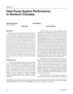 AN-04-05-3 Ã¢Â€Â“ Heat Pump System Performance in Northern Climates