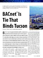 BACnetÃ‚Â® Is Tie That Binds Tucson
