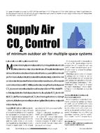 Supply Air CO2 Control of Minimum Outdoor Air for Multiple Space Systems