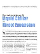 Measuring System Efficiencies of Liquid Chiller and Direct Expansion