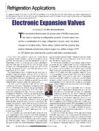 Refrigeration Applications: Electronic Expansion Valves
