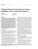 3243 — An Expert System for the Design of Heating, Ventilating, and Air-Conditioning Systems