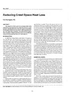 3247 — Reducing Crawl Space Heat Loss