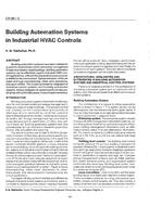 CH-89-01-2 — Building Automation Systems in Industrial HVAC Controls