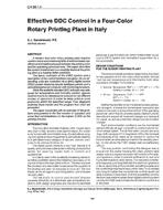 CH-89-01-4 — Effective DDC Control in a Four-Color Rotary Printing Plant in Italy