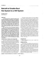 CH-89-06-3 — Retrofit of Double-Duct Fan System to a VAV System