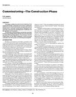 CH-89-13-4 — Cornmissioning—The Construction Phase