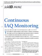 School HVAC: Continuous IAQ Monitoring