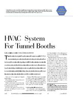 2005 ASHRAE Technology Awards: HVAC System For Tunnel Booths