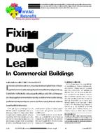 HVAC Retrofit: Fixing Duct Leaks In Commercial Buildings