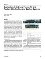 OR-05-03-1 – Evaluation of Hydronic Forced-Air and Radiant Slab Heating and Cooling Systems