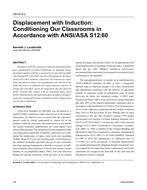 OR-05-08-2 – Displacement with Induction: Conditioning Our Classrooms in Accordance with ANSI/ASA S12.60
