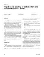OR-05-12-3 – High Density Cooling of Data Centers and Telecom Facilities — Part 2
