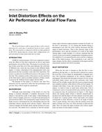 OR-05-14-2 (RP-1010) – Inlet Distortion Effects on the Air Performance of Axial Flow Fans