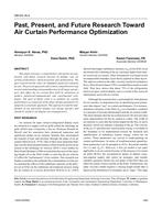 OR-05-16-4 – Past, Present, and Future Research Toward Air Curtain Performance Optimization