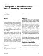 OR-05-17-3 (RP-1190) – Development of a New Conditioning Aerosol for Testing Electret Filters