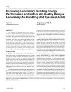 4752 – Improving Laboratory Building Energy Performance and Indoor Air Quality Using a Laboratory Air-Handling Unit System (LAHU)
