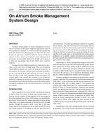 4778 – On Atrium Smoke Management System Design