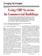 Emerging Technologies: Using CHP Systems In Commercial Buildings