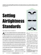 Setting Airtightness Standards