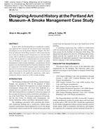 DE-05-07-2 – Designing Around History at the Portland Art MuseumÃ¢Â€Â“A Smoke Management Case Study