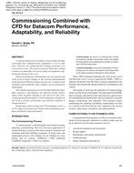 DE-05-08-4 – Commissioning Combined with CFD for Datacom Performance, Adaptability, and Reliability